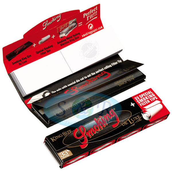 Smoking Papers King Size - Deluxe with filters